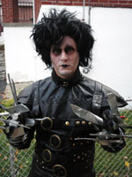 Ken Byrne as Edward Scissorhand - Cincinnati Makeup Artist Jodi Byrne 3